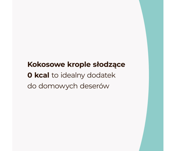 LOCCO 0 kcal Niskokaloryczne krople słodzące ze stewii Kokos - 1503785 - zdjęcie 2